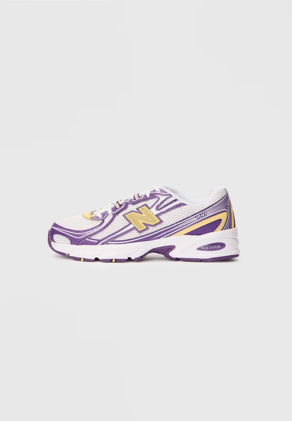 740 UNISEX - Trainers - white/purple/yellow