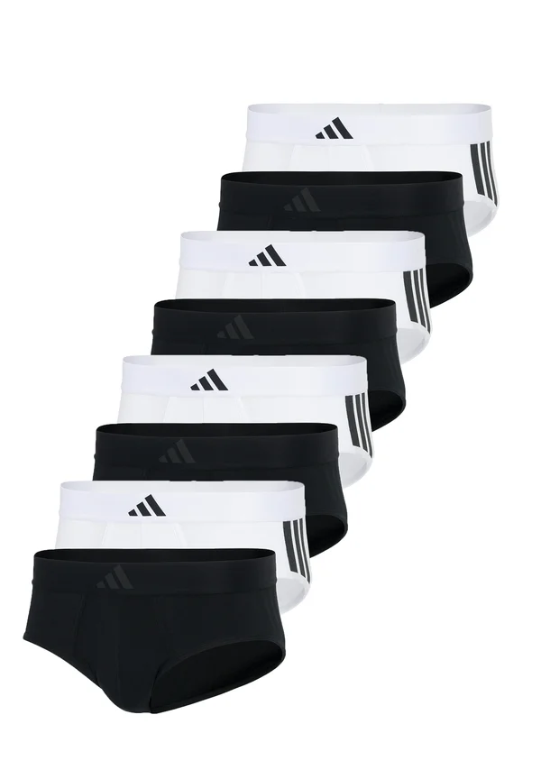 8ER PACK - Briefs - white   black