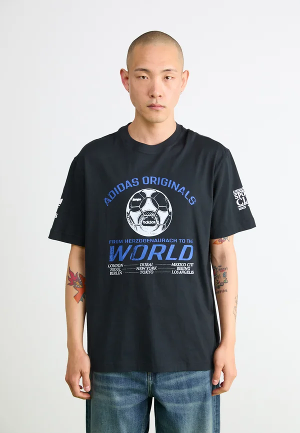 90S TEE - Print T-shirt - black