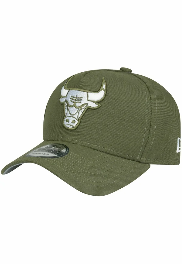 9FORTY AFRAME  CHICAGO BULLS - Cap - olive