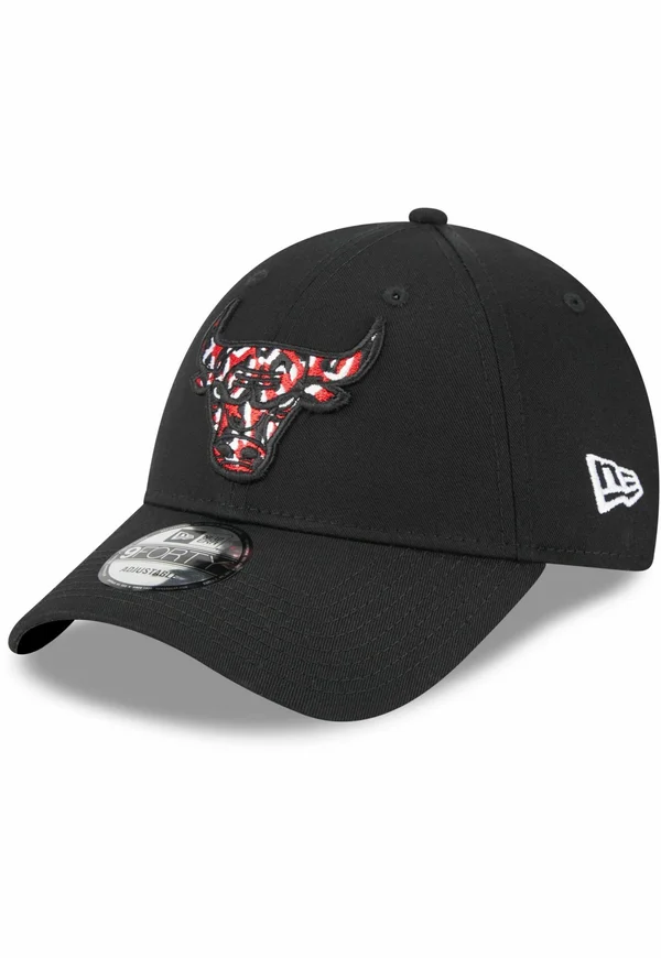 9FORTY STRAPBACK   INFILL CHICAGO BULLS - Cap - black