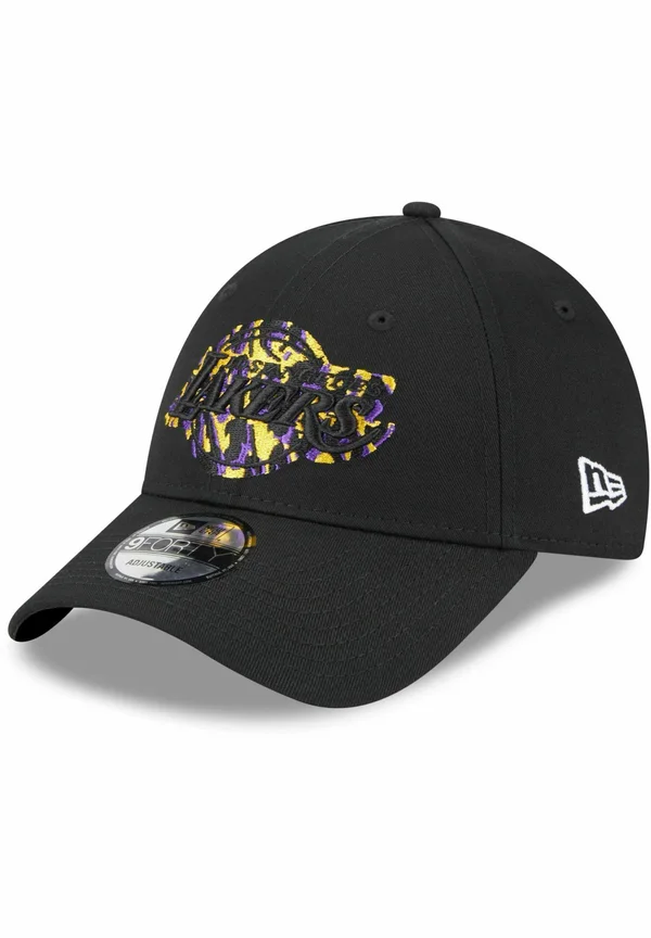 9FORTY STRAPBACK   INFILL LOS ANGELES LAKERS - Cap - black