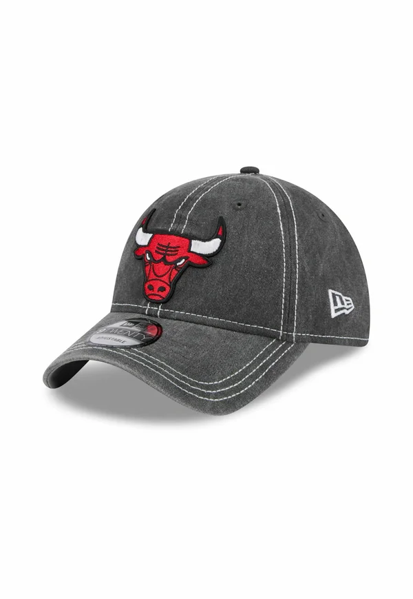 9TWENTY   WASHED CHICAGO BULLS - Cap - black