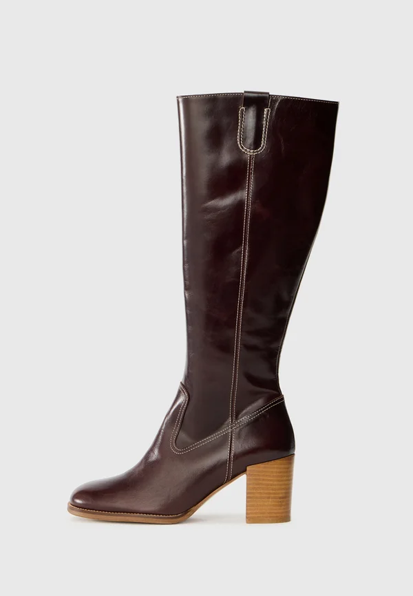 A9364 - High heeled boots - castagno giamaica