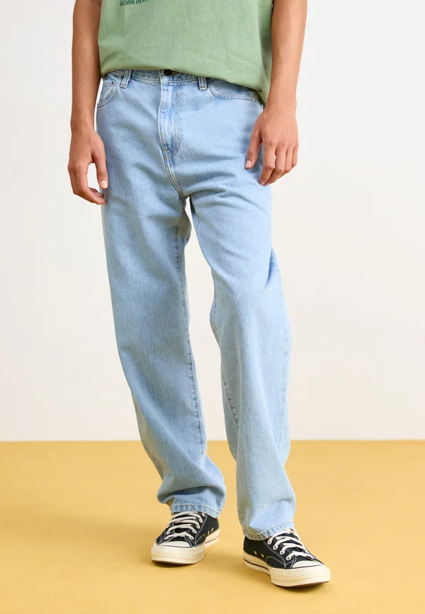 AARON PANT SMITH - Jeans Tapered Fit - blue stone bleached