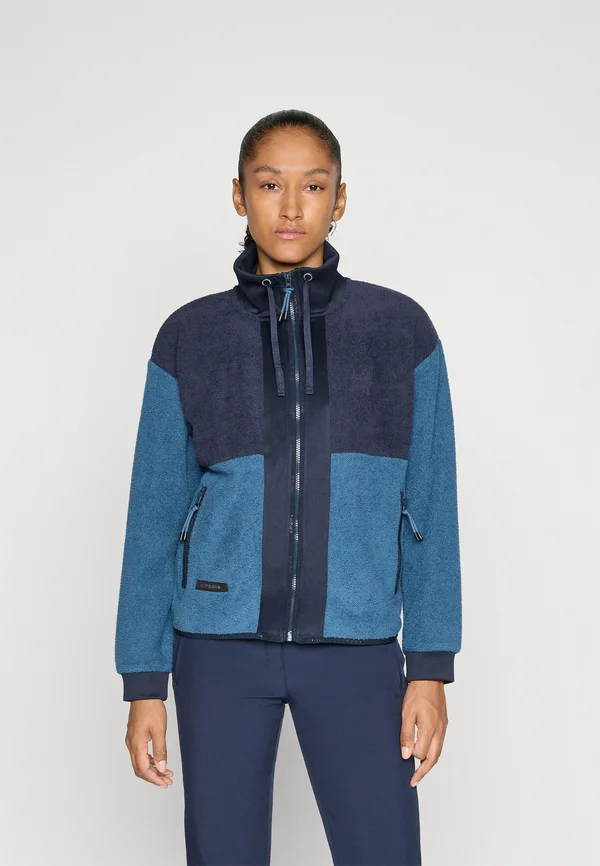 ABBOTSA - Zip-up sweatshirt - aqua