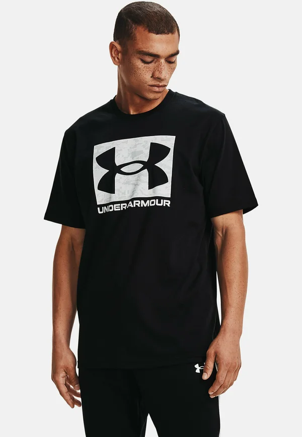ABC CAMO BOXED LOGO - Print T-shirt - black