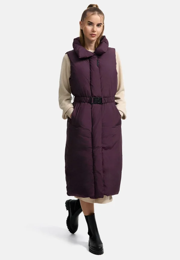 ABENDLIED XIV - Waistcoat - dusty plum