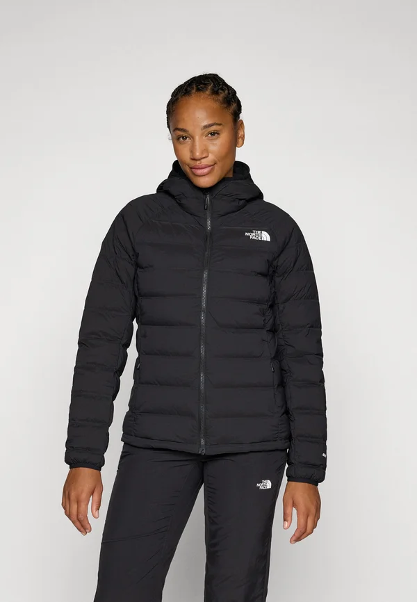 ABSEIL STRETCH HOODIE - Down jacket - black