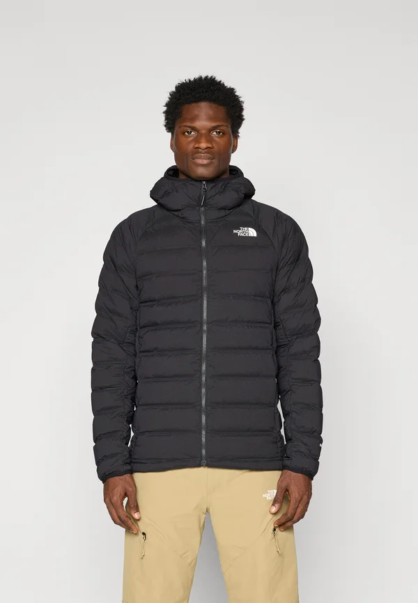 ABSEIL STRETCH HOODIE - Down jacket - black