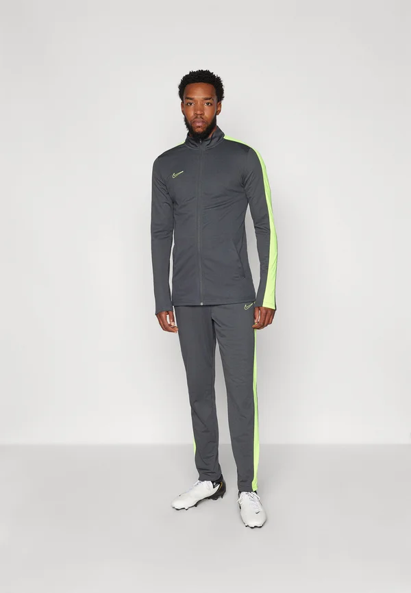 ACADEMY SET - Tracksuit - anthracite/volt