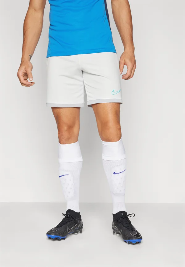 ACADEMY SHORT - Sports shorts - photon dust/light smoke grey/dynamic turquoise