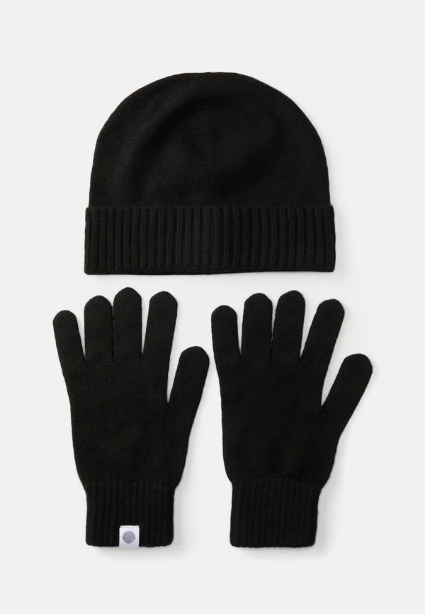 ACCESSORY GIFT BOX UNISEX SET - Gloves - black