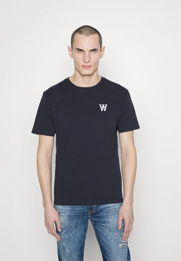 ACE - Basic T-shirt - navy
