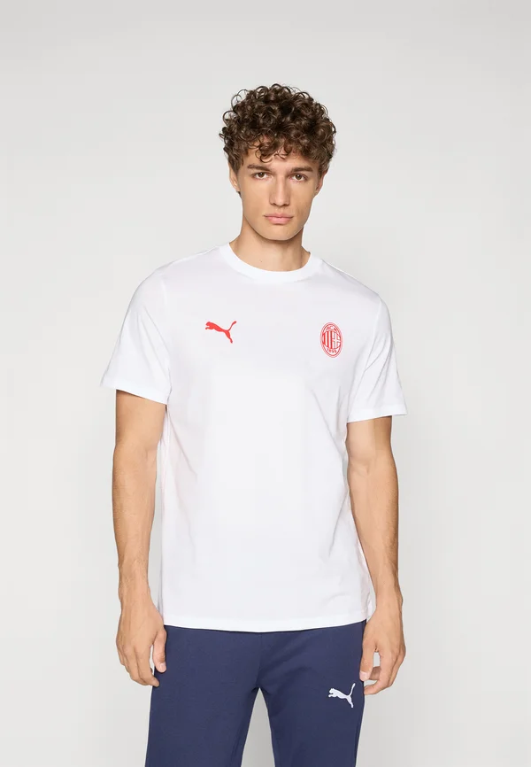 ACM TEE - Club wear - white/red