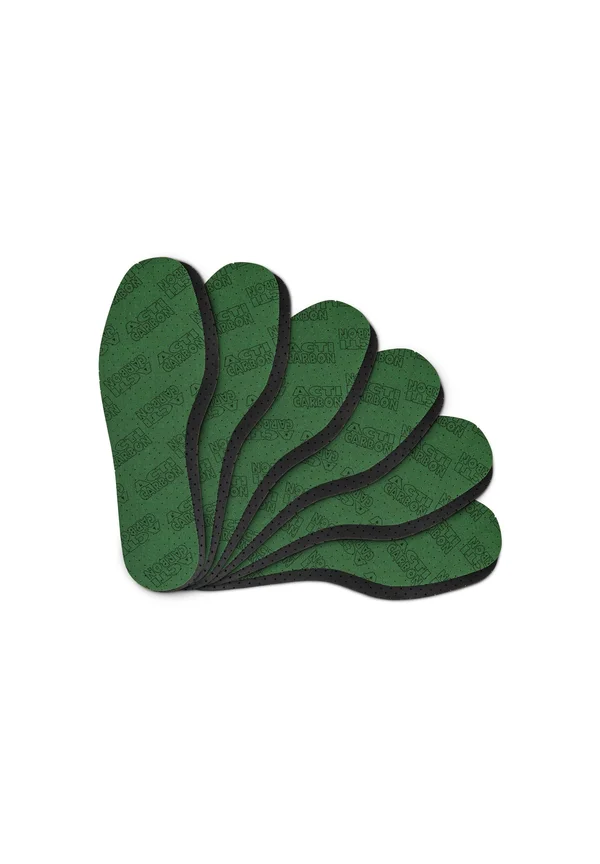 ACTIVE CARBON 6 PAIR PACK  - Insole - green