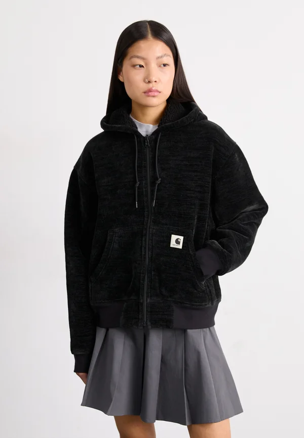 ACTIVE JACKET - Zip-up sweatshirt - black
