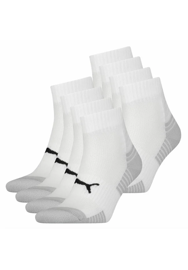 ACTIVE SPORT QUARTER GEPOLSTERTE SOHLE FITNESS L 8 PACK - Socks - weiß