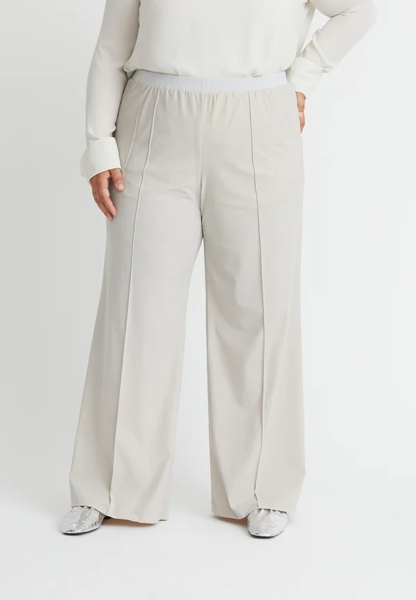 ADDISON - Trousers - pebble