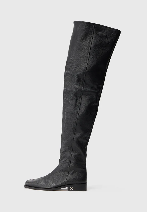 ADEM UNISEX - Over-the-knee boots - black