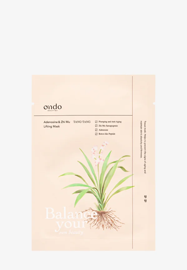 ADENOSINE & ZHI MU LIFTING MASK  5 UNIT PACK - Face mask