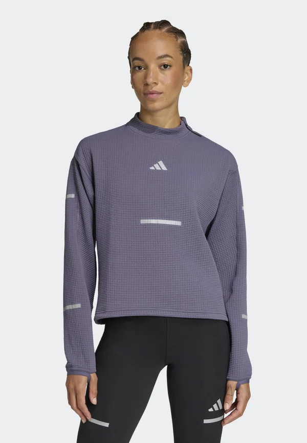 ADI365 CREW W - Long sleeved top - preloved violet