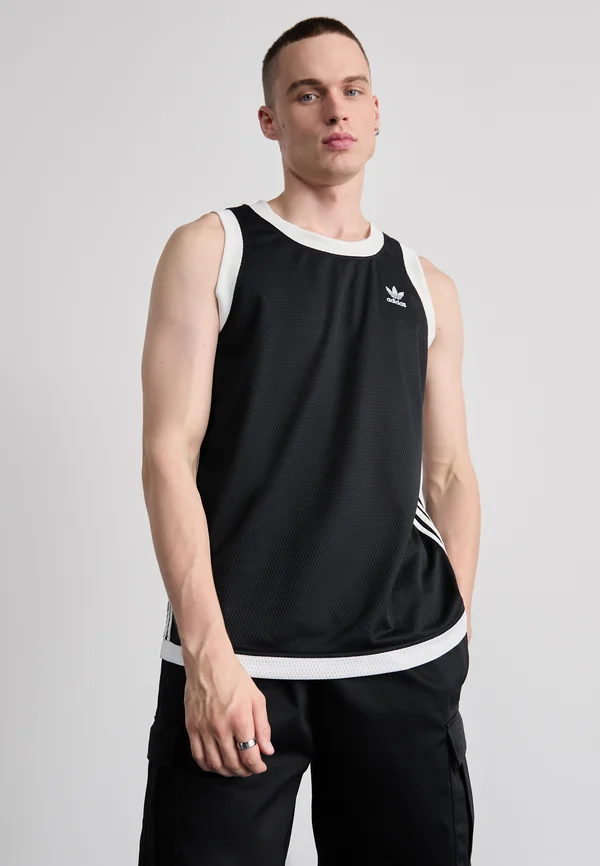 ADICOLOR MOCK EYELET - Top - black