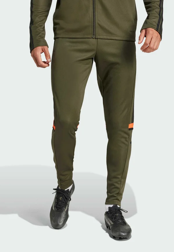 ADIDAS PERFORMANCE - Tracksuit bottoms - night cargo   black   semi impact orange