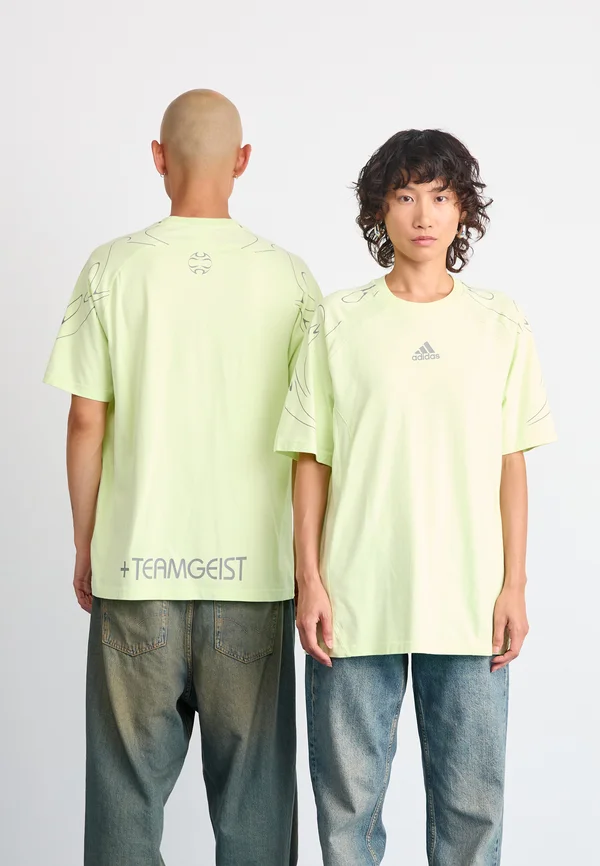 ADILENIUM UNISEX - Print T-shirt - almost lime