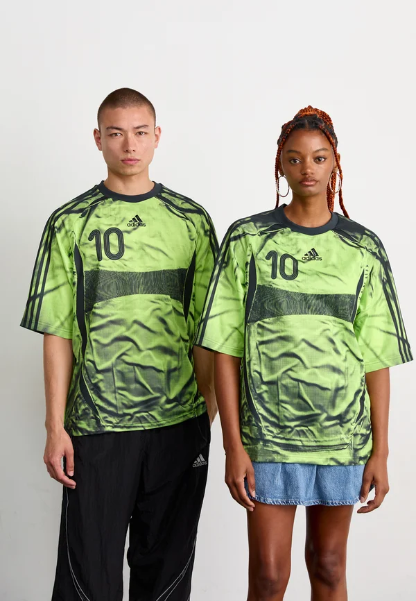 ADILENIUM UNISEX - Print T-shirt - pulse lime