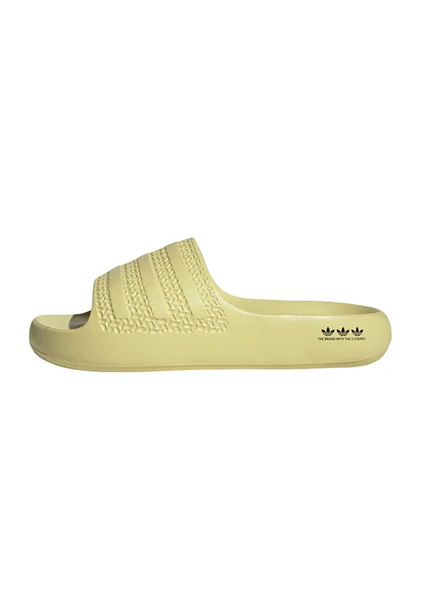 ADILETTE AYOON W - Mules - powder yellow powder yellow core black