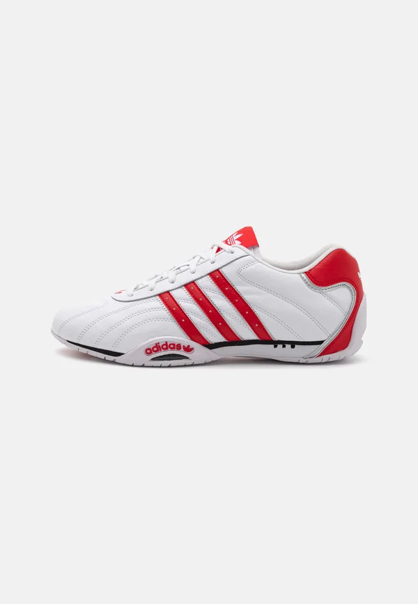 ADIRACER UNISEX - Trainers - footwear white/better scarlet/silver metallic