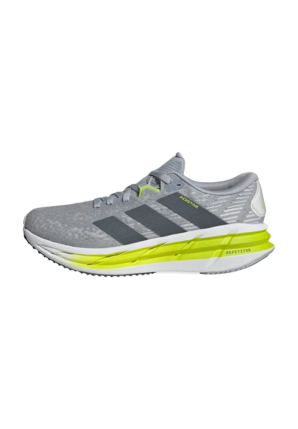 ADISTAR 4 M - Road running shoes - halo silver onix solar slime