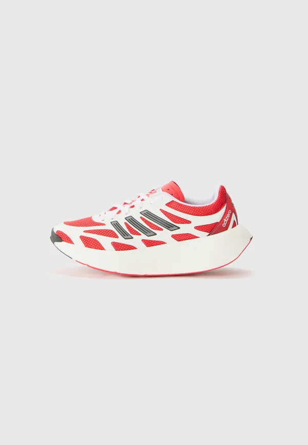 ADIZERO ARUKU UNISEX - Trainers - white/pure ruby/core black
