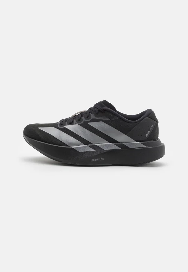 ADIZERO EVO - Road running shoes - core black/iron metallic