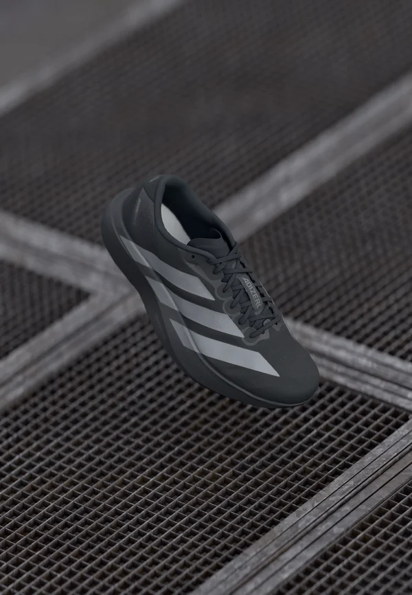 ADIZERO EVO SL - Trainers - core black/iron metallic/grey four
