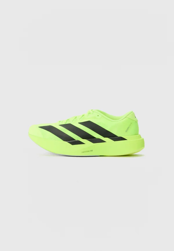 ADIZERO EVO SL - Trainers - lucid lemon/core black/matte silver