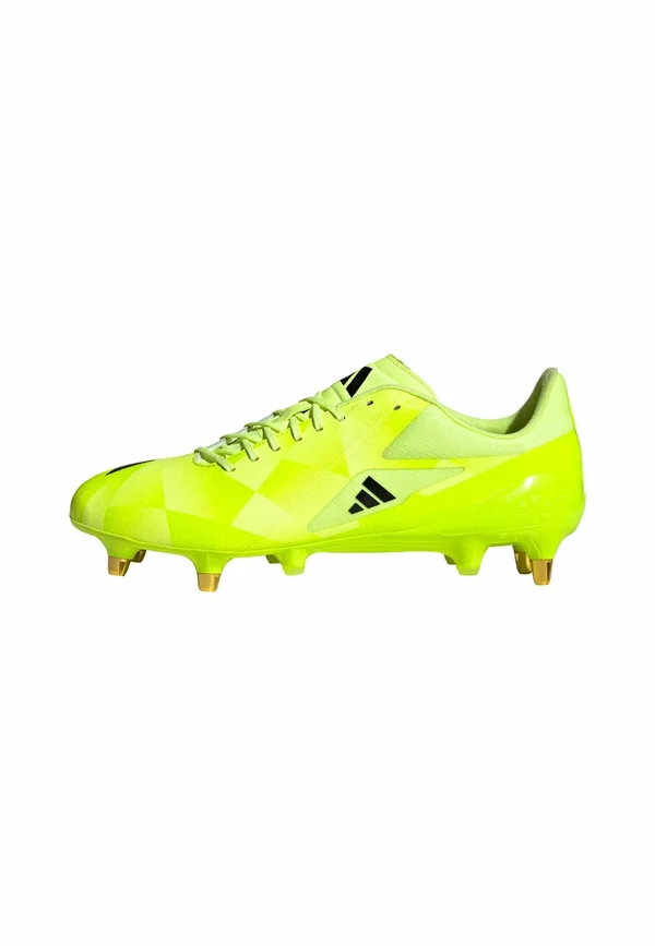 ADIZERO RS15 PRO SOFT GROUND RUGBY - Football boots artificial grass - hi-res yellow   core black   lucid lemon