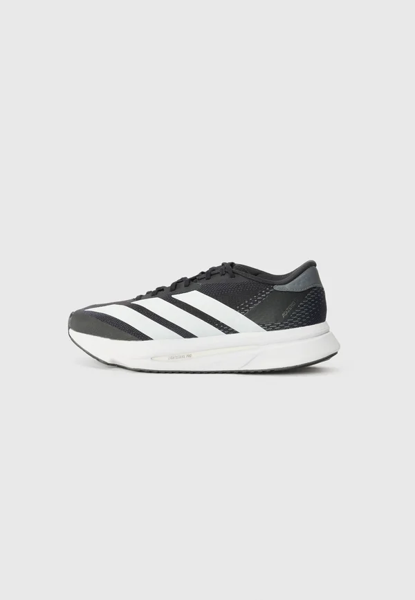 ADIZERO - Trail running shoes - core black/white/grey