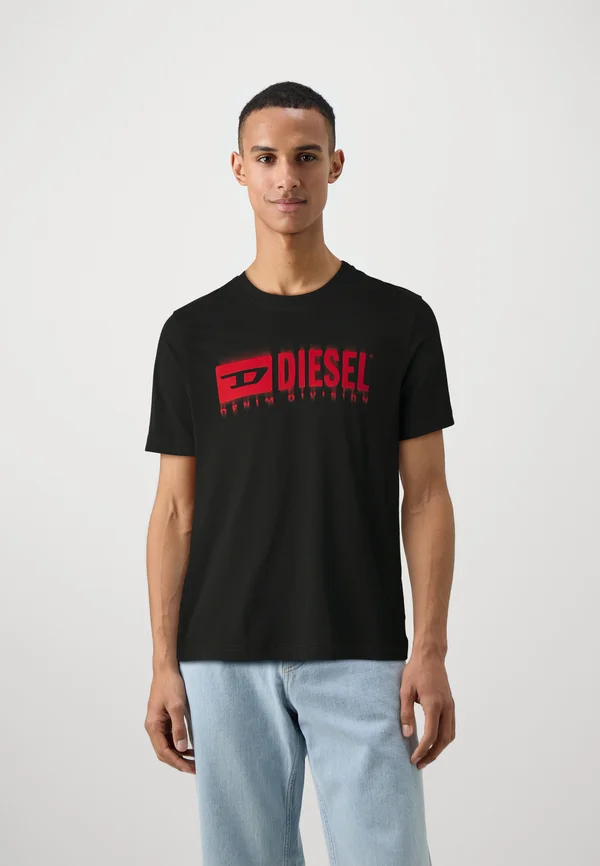 ADJUST - Print T-shirt - black