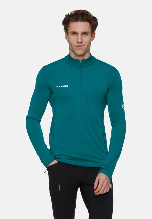 AENERGY HALF - Fleece jumper - deep teal