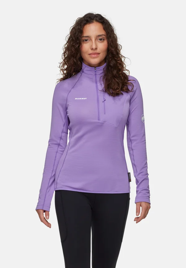 AENERGY HALF ZIP - Long sleeved top - lavandin