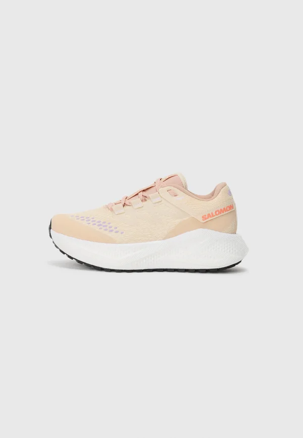 AERO GLIDE 3 - Trail running shoes - shortbread/white/fusion coral