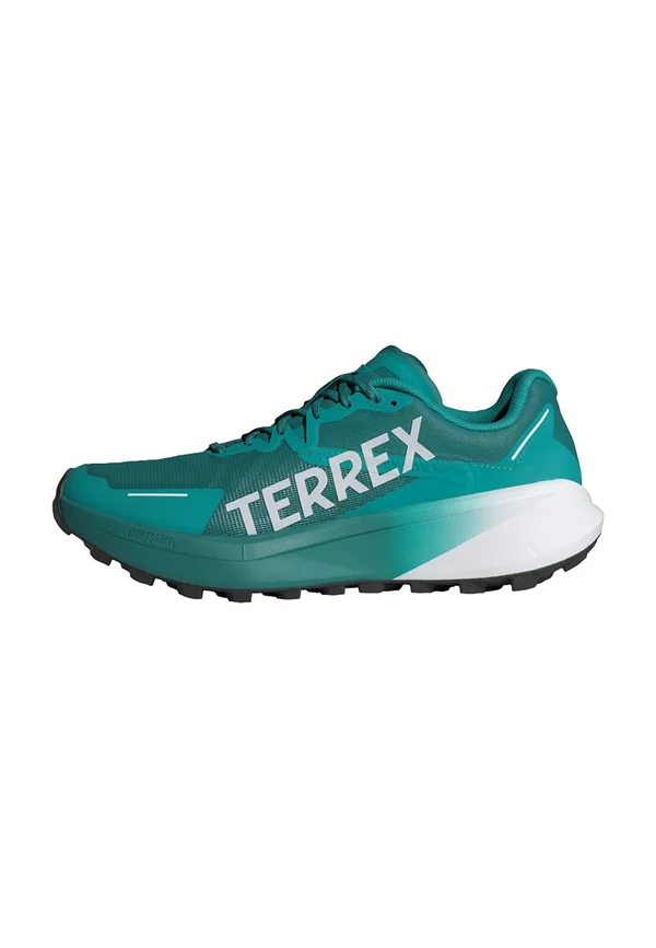 AGRAVIC 3 - Trail running shoes - pure teal   dash grey   core black