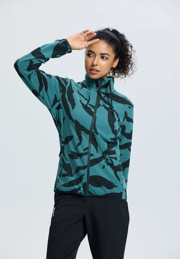 AIKIRI - Fleece jacket - antikgrün