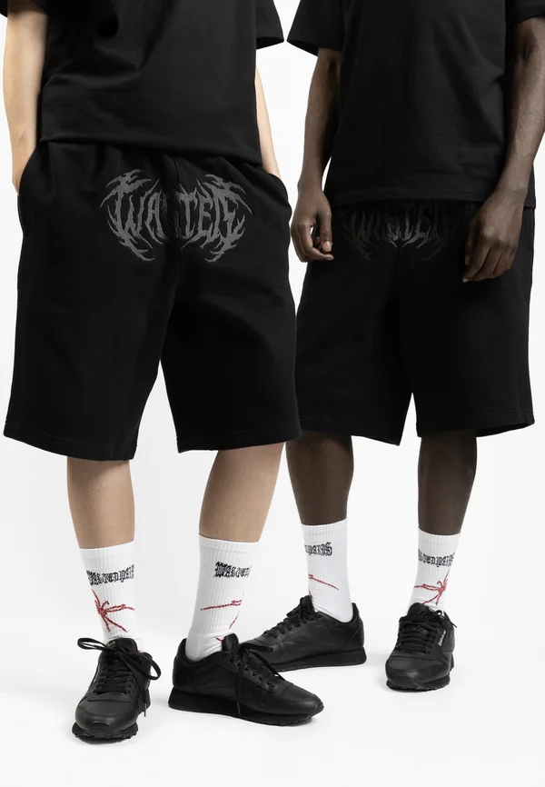 AIM UNISEX - Tracksuit bottoms - black/dark grey