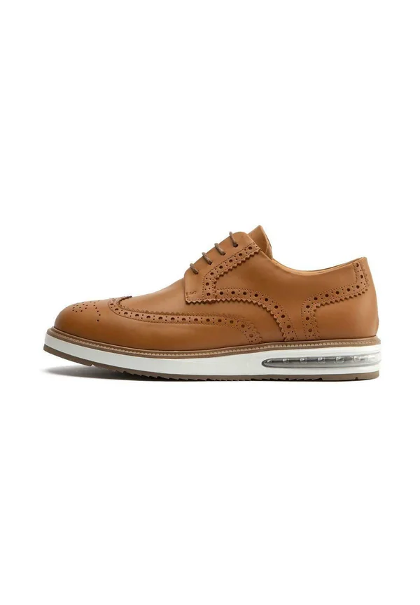 AIR BROGUE  - Casual lace-ups - natural