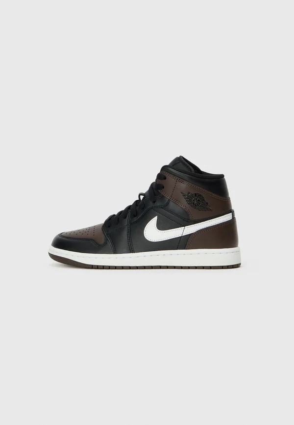 AIR JORDAN 1 MID EMEA - High-top trainers - baroque brown/white/black