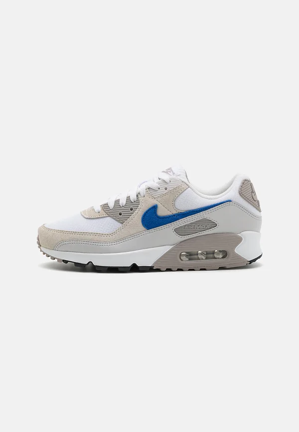 AIR MAX 90 - Trainers - white/racer blue/college grey/summit white/vast grey/black