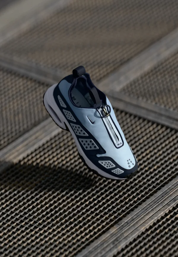 AIR MAX SNDR FADE - Trainers - blue ice/obsidian/blue whisper/white/black